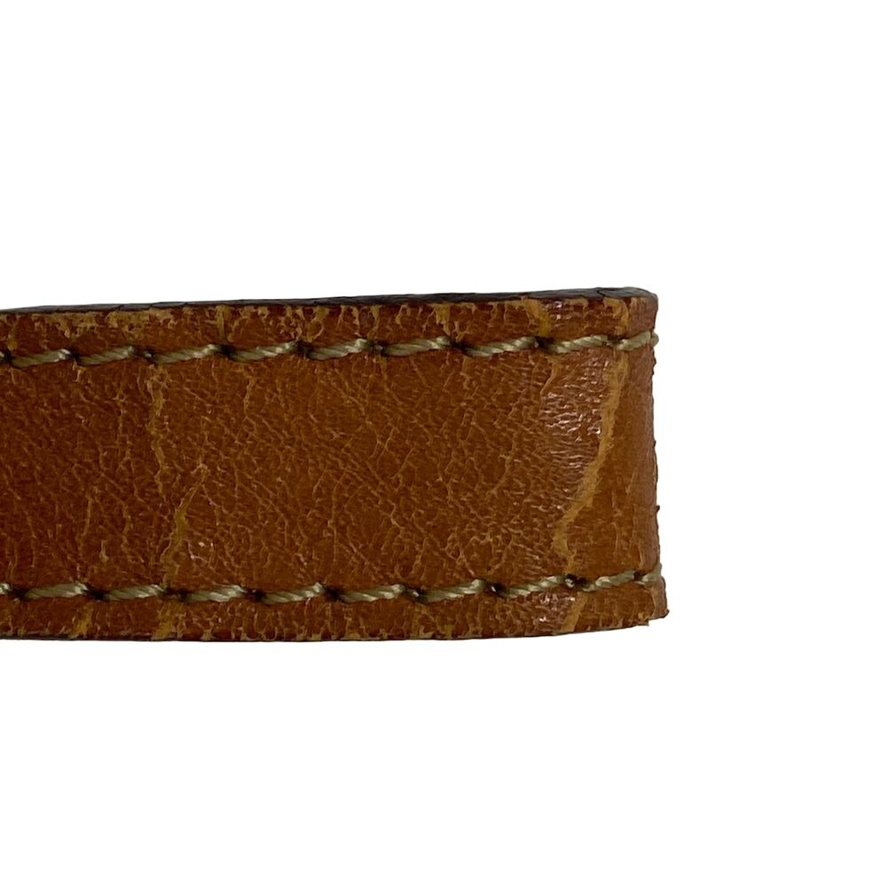 Celine Macadam Shoulder Bag Dark Brown PVC Leather - Picture 10 of 12